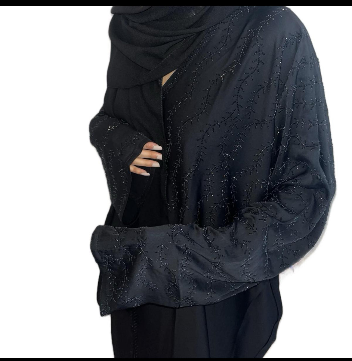 DARK CASUAL ABAYA WOMENS WEAR