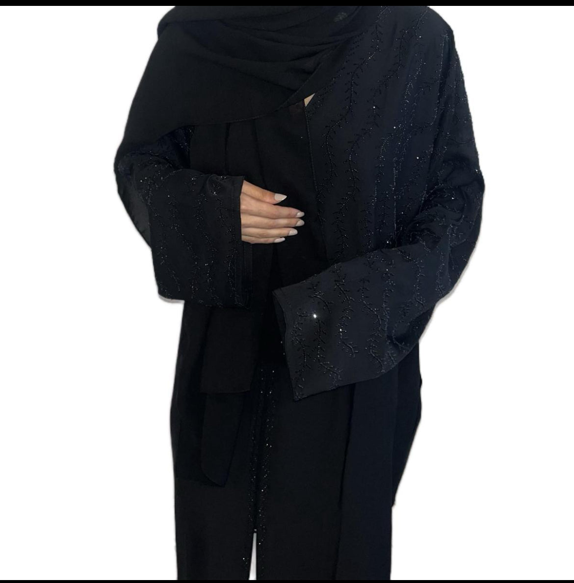 DARK CASUAL ABAYA WOMENS WEAR